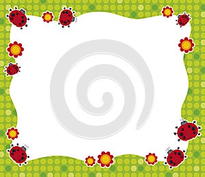 Ladybirds frame