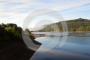 Ladybower Reservoir.