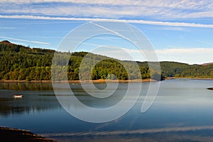 Ladybower Reservoir.