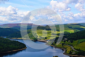 Ladybower Reservoir.