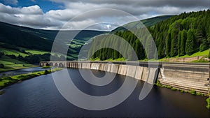 Ladybower Reservoir Dam