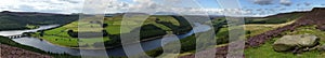 Ladybower Reservoir Landscape Panoramic