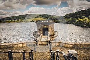 The ladybower Reservoir  in the Peak district