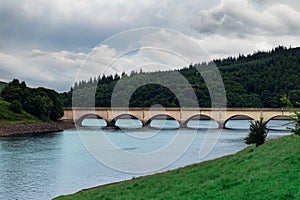 Ladybower Reservoir in Peak District National Park