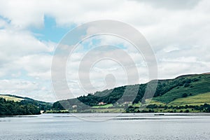 Ladybower Reservoir during summer