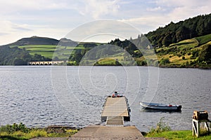 Ladybower Reservoir Viewed from the Fisheries Launch Ramp