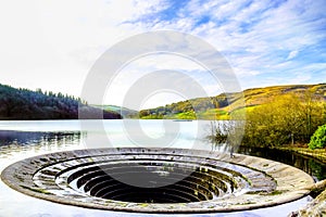 Ladybower water reverse with water hole