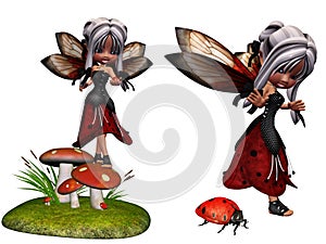 Ladybug fairy