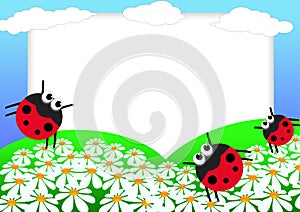 Ladybug scrapbook