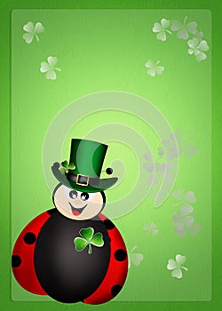 Ladybug for St.Patrick's Day