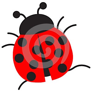 Ladybugs clip art