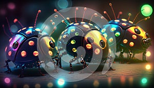 Ladybugs Disco Party