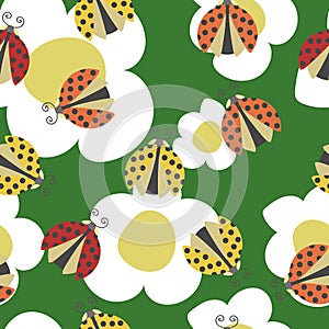 Ladybugs pattern