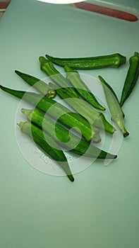 ladyfingar vegetable freeh food