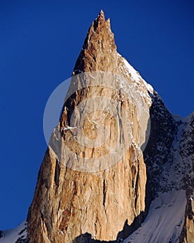 Ladyfinger Peak of Karakoram Mountain Range