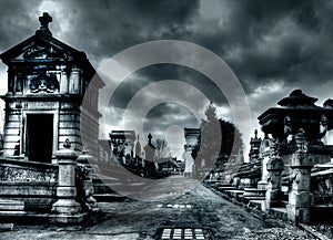 Laeken cemetery in Brussels