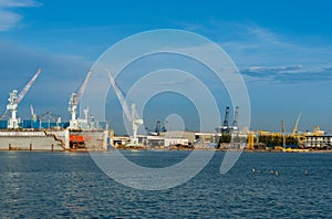 Laem Chabang Shipyard, Chonburi province Thailand