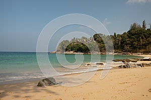 Laem Sing beach in Phuket