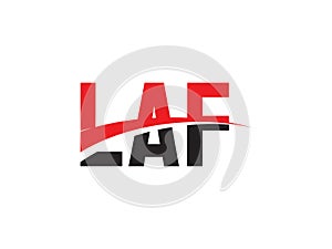 LAF Letter Initial Logo Design