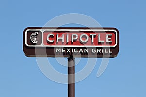 Chipotle Mexican Grill Restaurant. Chipotle is a Chain of Burrito Fast-Food Restaurants I
