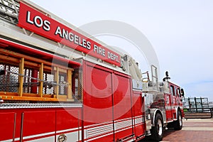 LAFD Los Angeles Fire Department Truck - Los Angeles, California