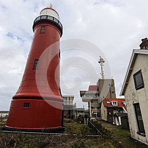 Lage vuurtoren van IJmuiden Lighthouse photo