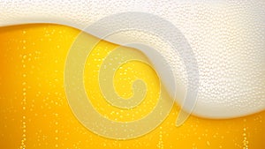 Lager beer background