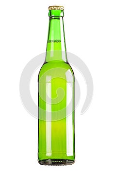 Lager beer bottle