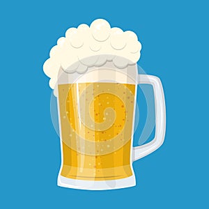 Lager glass beer icon