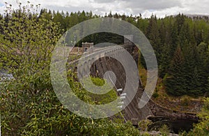 Laggan Dam - I - river Spean - Scotland