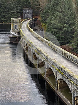 Laggan Dam on the River Spean - Scottish Highlands