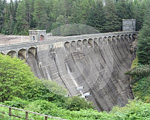 Laggan Hydroelectric Dam, Scotland photo