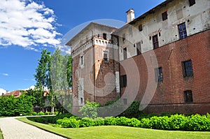 Lagnasco medieval castle, Piemonte, Italy