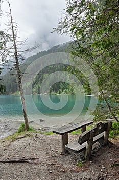 Lago Anterselva in the Dolomites