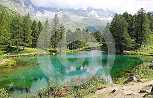 Lago Blu, Breuil-Cervinia, Italy