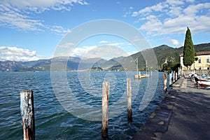 Lago Di Iseo in Italy
