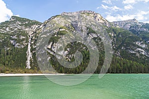 Lago di Landro Durrensee in Italy photo