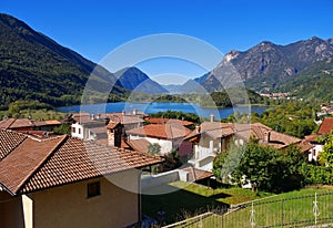 Lago di Piano and Lake Lugano photo