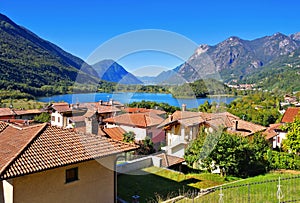 Lago di Piano and Lake Lugano photo