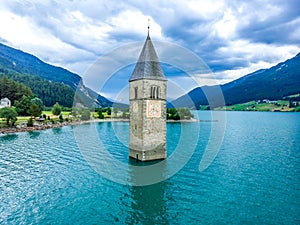 Lago di Resia Reschensee