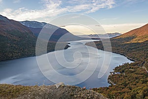 Lago Escondido Landscape, Tierra del Fuego, Argentina photo