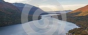 Lago Escondido Landscape, Tierra del Fuego, Argentina photo