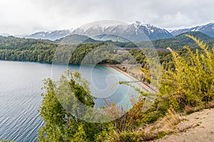 Lago Espejo Grande near Villa la Angostura in Neuquen Province, Argentina