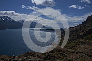 Lago General Carrera in northern Patagonia, Chile