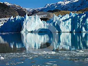 Lago Grey in Torres del Paine photo