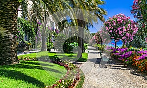 Lago Maggiore - beautiful Isola Madre.North Italy.