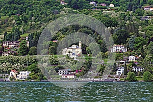 Lago Maggiore lake coast, Italy