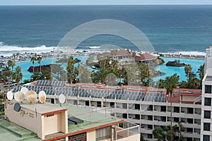 Lago Martianez, Puerto de la Cruz, Tenerife island, Spain