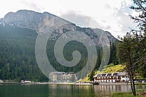 Lago Misurina in the Italian Dolomites