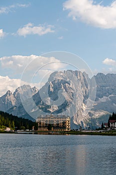 Lago Misurina in the Italian Dolomites